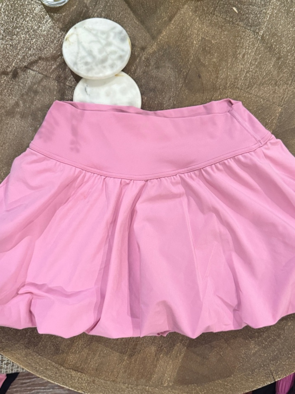 Gilly Hicks Light Pink Bubble Skort